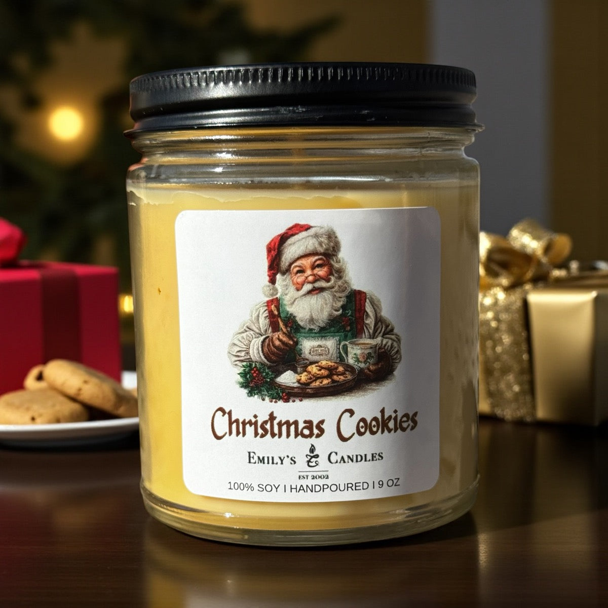 9 Oz Soy Candle Christmas Cookies
