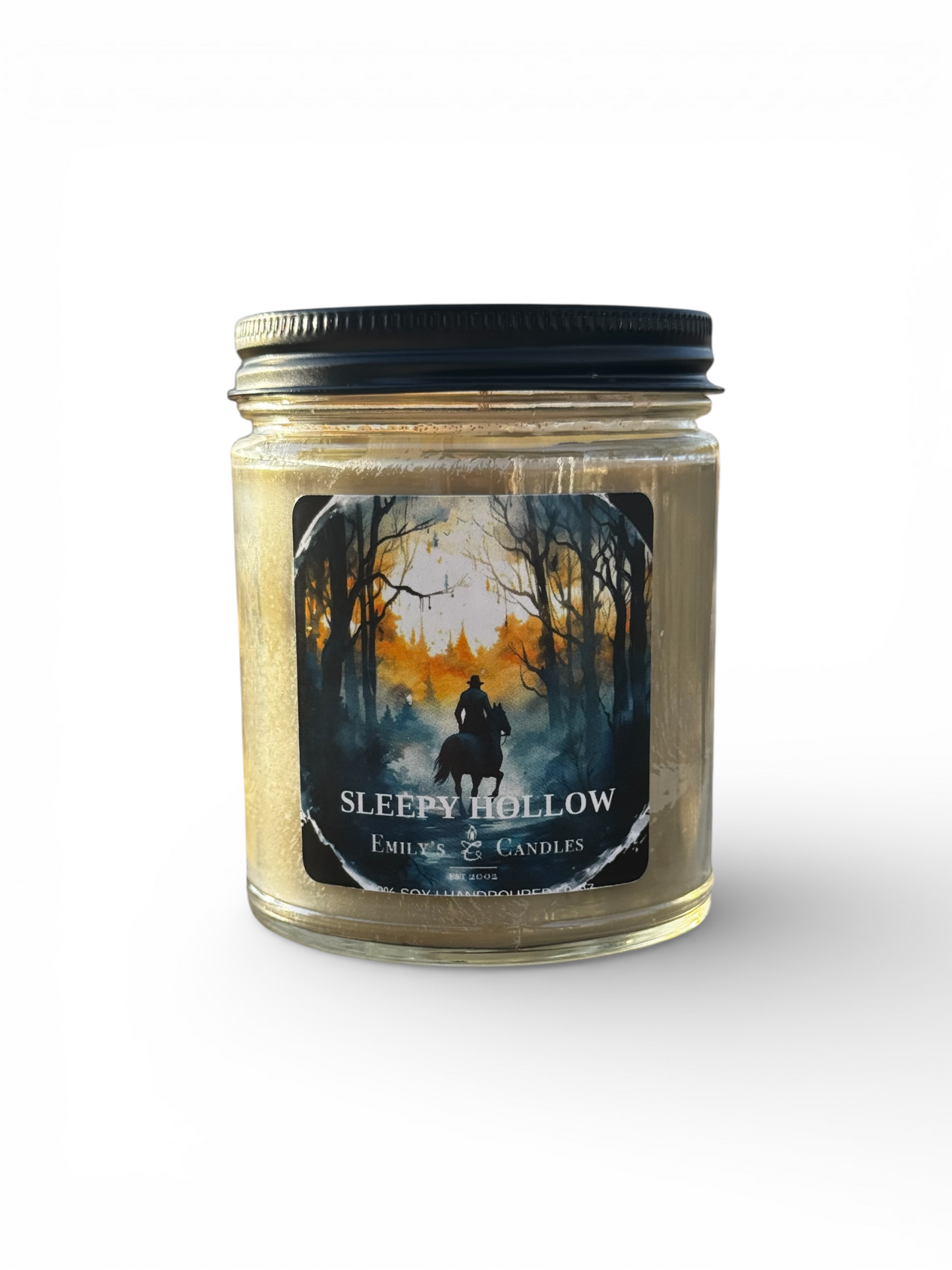 9 Oz 100% Soy Candle Sleepy Hollow