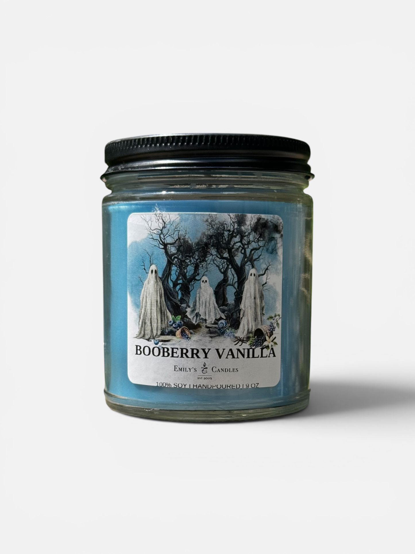 9 Oz 100% Soy Candle Booberry Vanilla