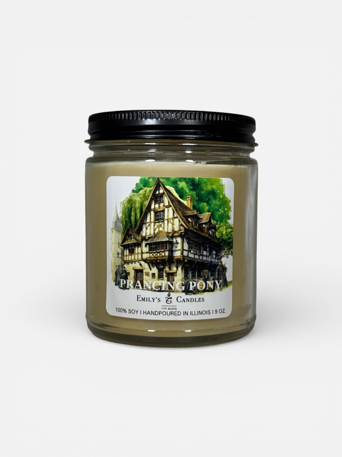 9 Oz 100% Soy Candle Prancing Pony