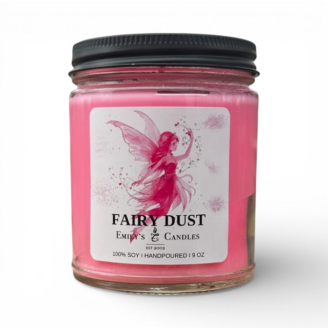 9 Oz Soy Candle Fairy Dust
