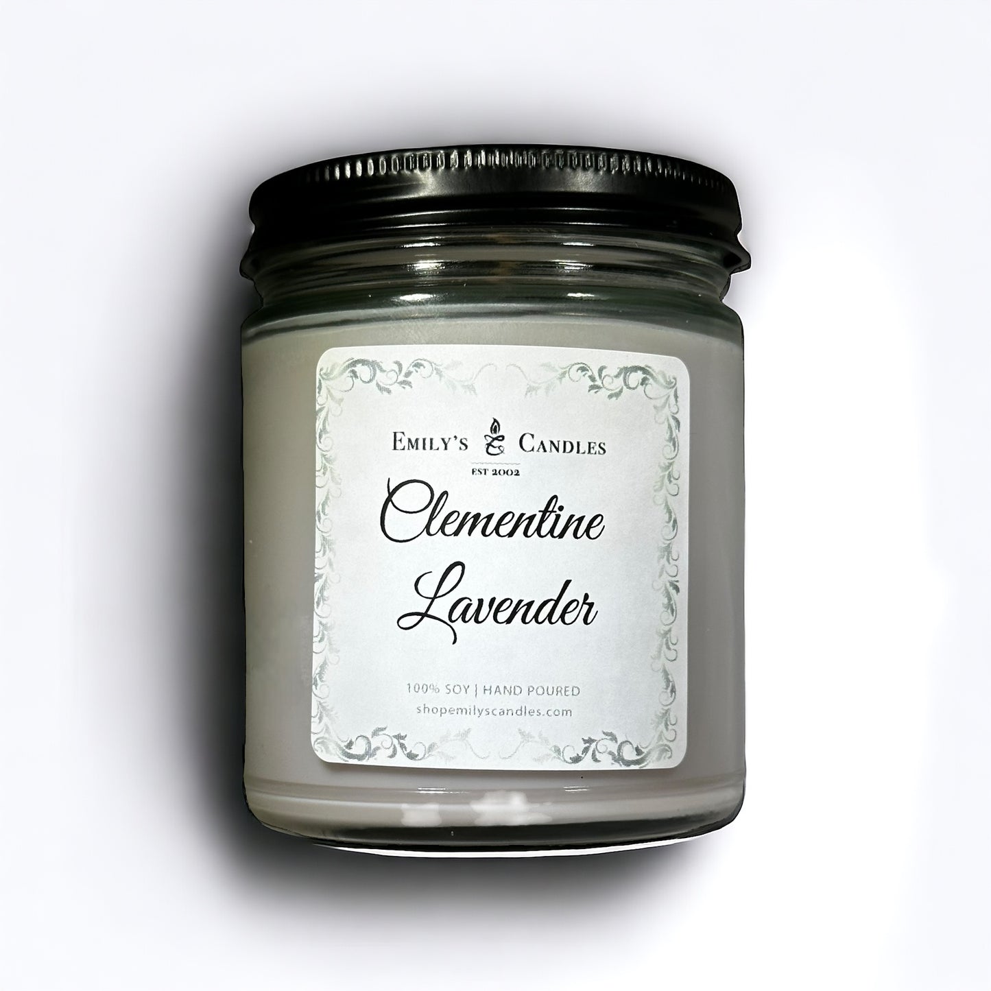 9 Oz Soy Candle Clementine Lavender