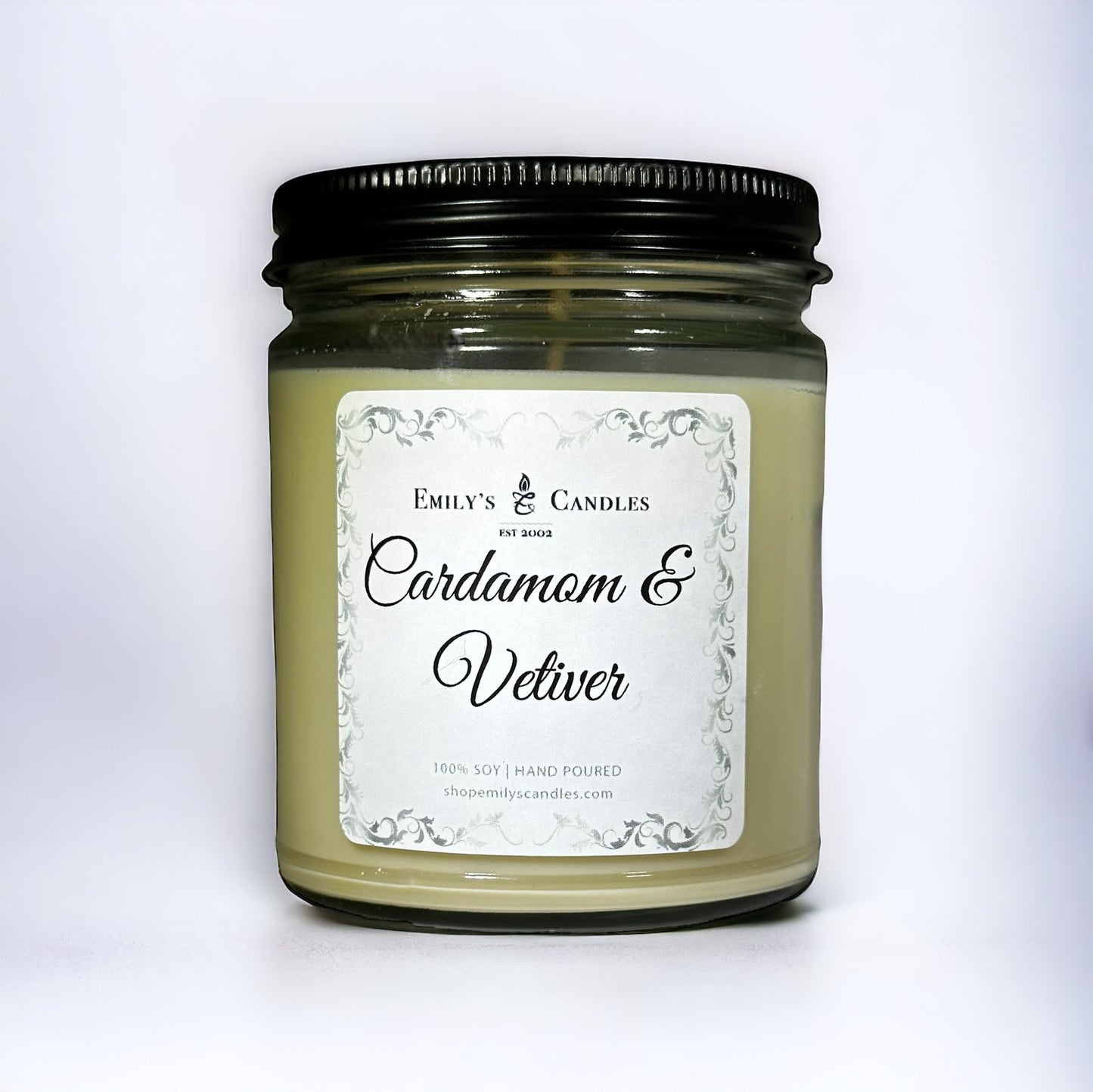 9 Oz Soy Candle Cardamom & Vetiver
