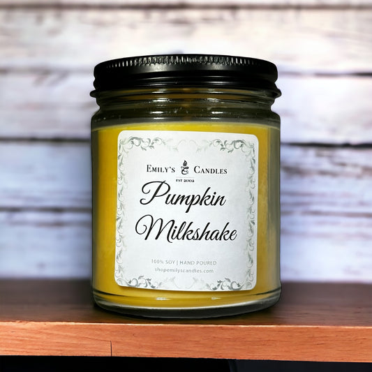 9 Oz Soy Candle Pumpkin Milkshake