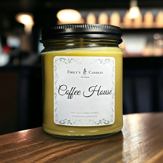 9 Oz Soy Candle Coffee House