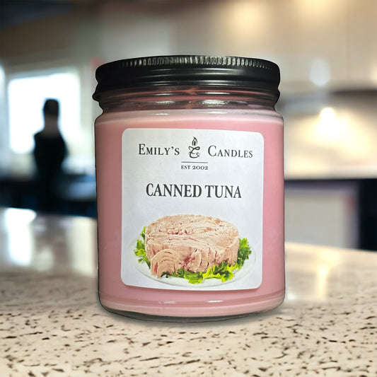 9 Oz Soy Candle Canned Tuna