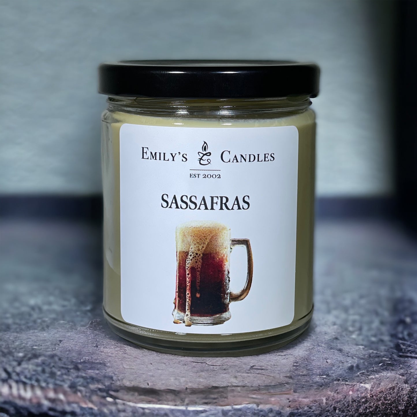9 Oz Soy Candle Sassafras