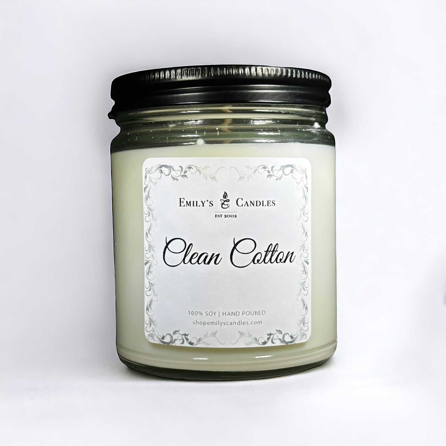9 Oz Soy Candle Clean Cotton