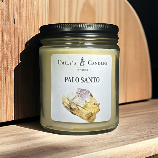 9 Oz Soy Candle Palo Santo