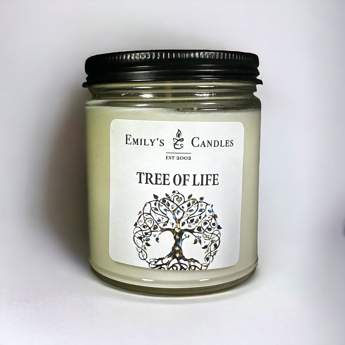 9 Oz Soy Candle Tree of Life