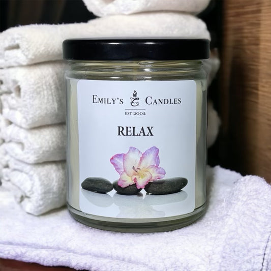 9 Oz Soy Candle Relax