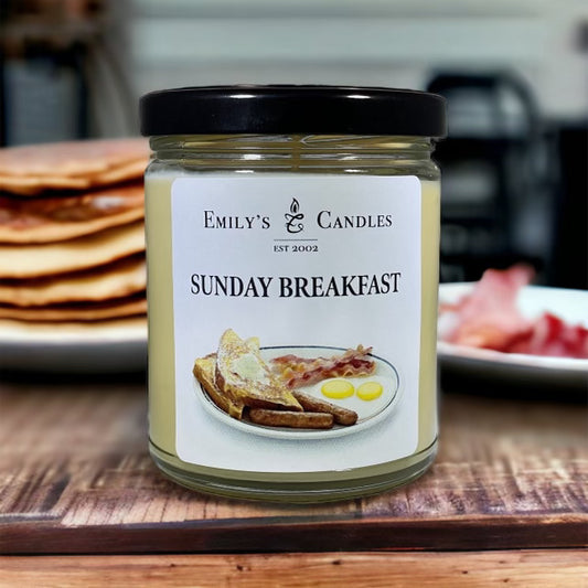 9 Oz Soy Candle Sunday Breakfast
