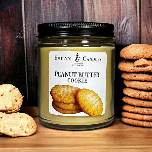 9 Oz Soy Candle Peanut Butter Cookie