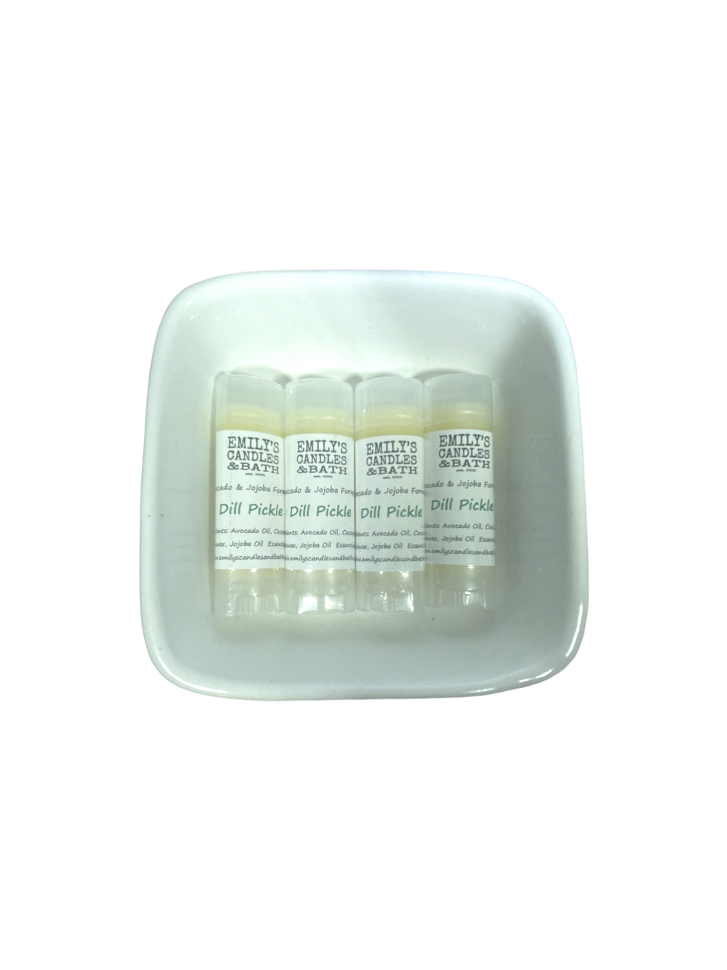 Lip Balm With Essential Oils - Dill Pickle