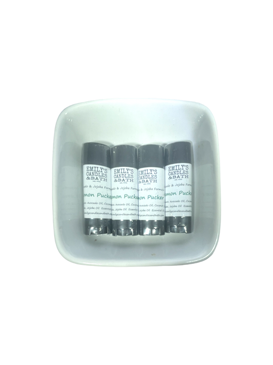Lip Balm With Flavor Oils - Lemon Pucker