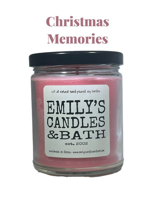9 Oz Soy Candle Christmas Memories