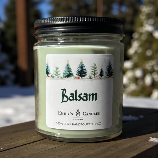 9 Oz Soy Candle Balsam