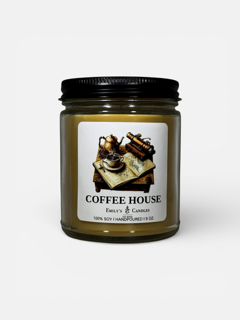 9 Oz Soy Candle Coffee House