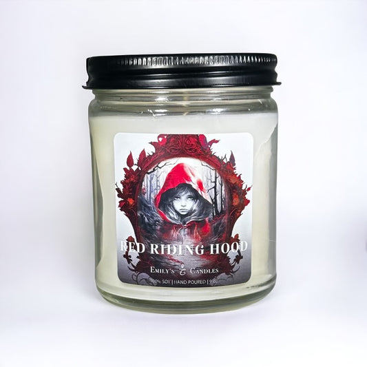 9 Oz 100% Soy Candle Red Riding Hood