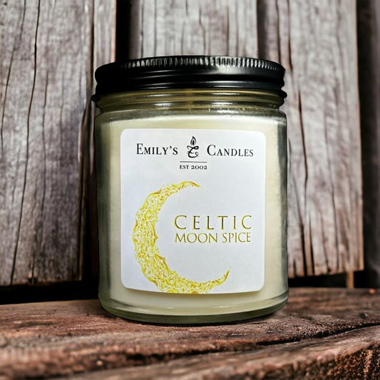9 Oz Soy Candle Celtic Moonspice