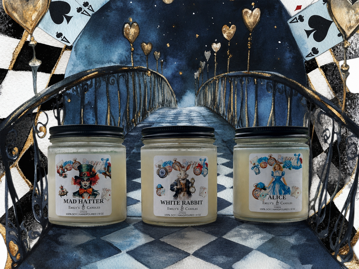 Set of 3 - 9 Oz 100% Soy Candle Wonderland Bundle