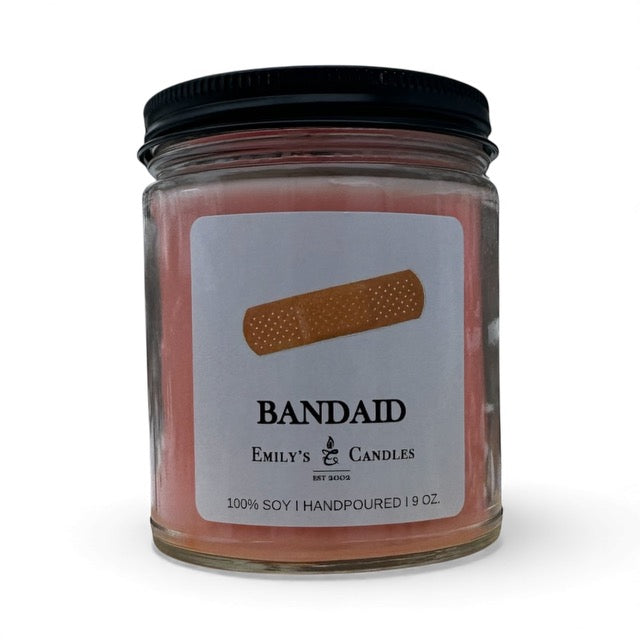 9 Oz Soy Candle Band-Aid Scent