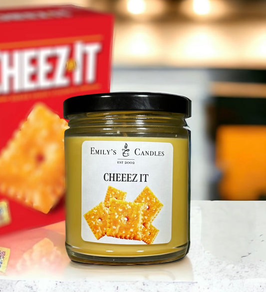 9 Oz Soy Candle Cheez It Scent