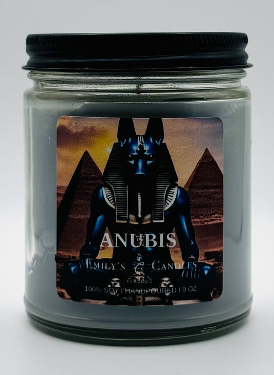 9 Oz Soy Candle Anubis