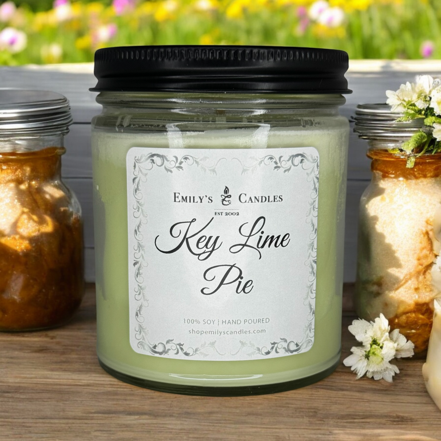 9 Oz Soy Candle Key Lime Pie