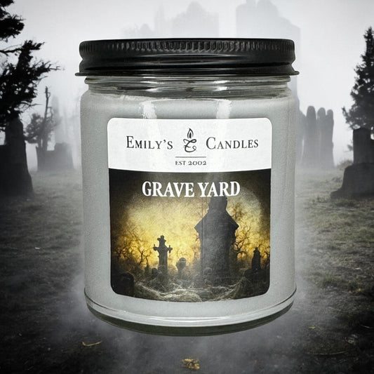 9 Oz 100% Soy Candle Graveyard