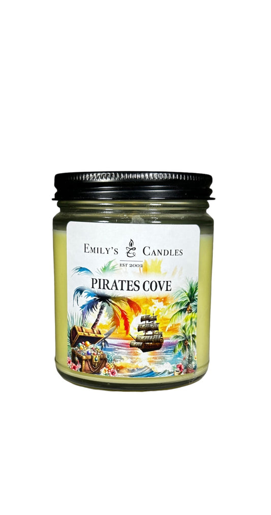 9 Oz 100% Soy Candle Pirate Cove