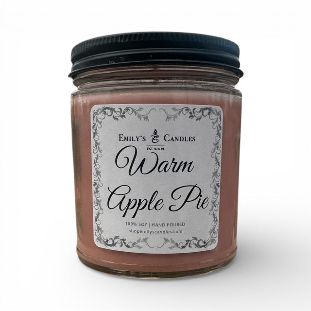 9 Oz Soy Candle Warm Apple Pie