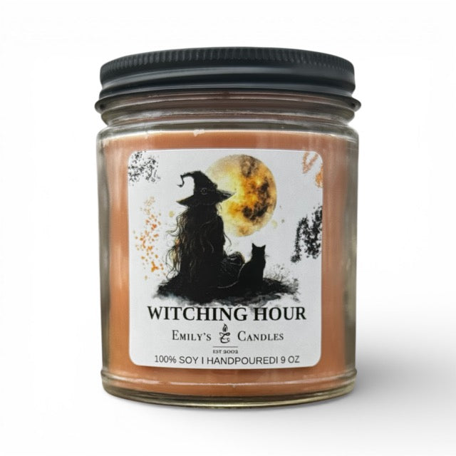 9 Oz -100% Soy Candle Witching Hour
