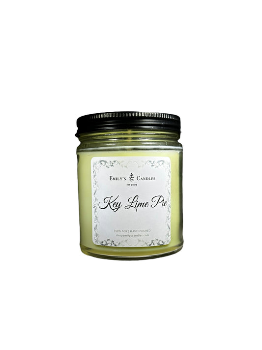 9 Oz Soy Candle Key Lime Pie