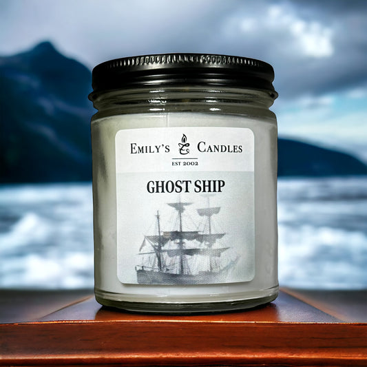 9 Oz Soy Candle Ghost Ship