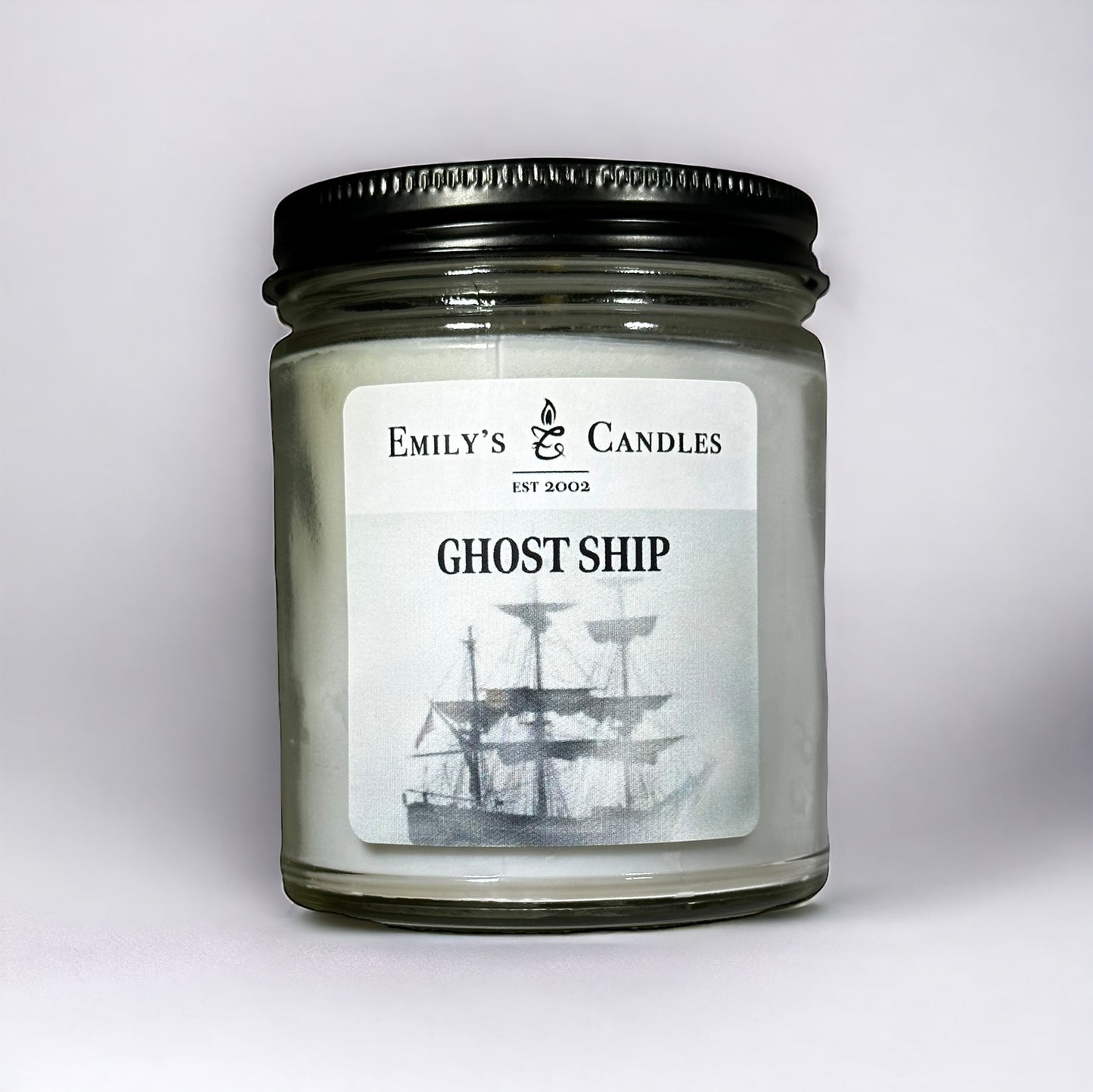 9 Oz Soy Candle Ghost Ship