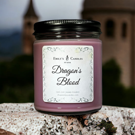9 Oz Soy Candle Dragons Blood