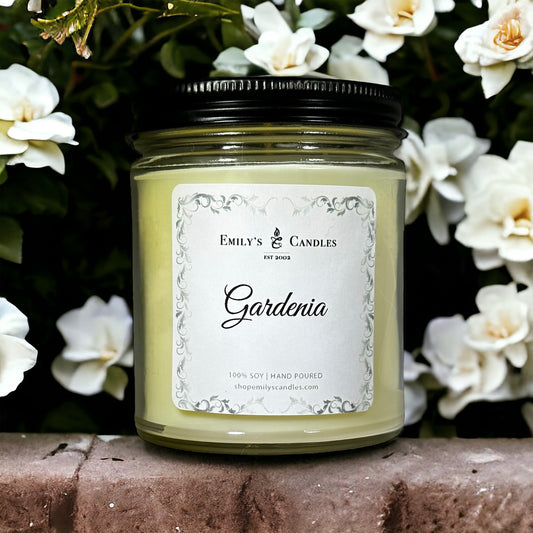 9 Oz Soy Candle Gardenia
