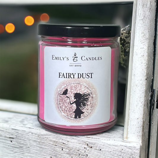 9 Oz Soy Candle Fairy Dust