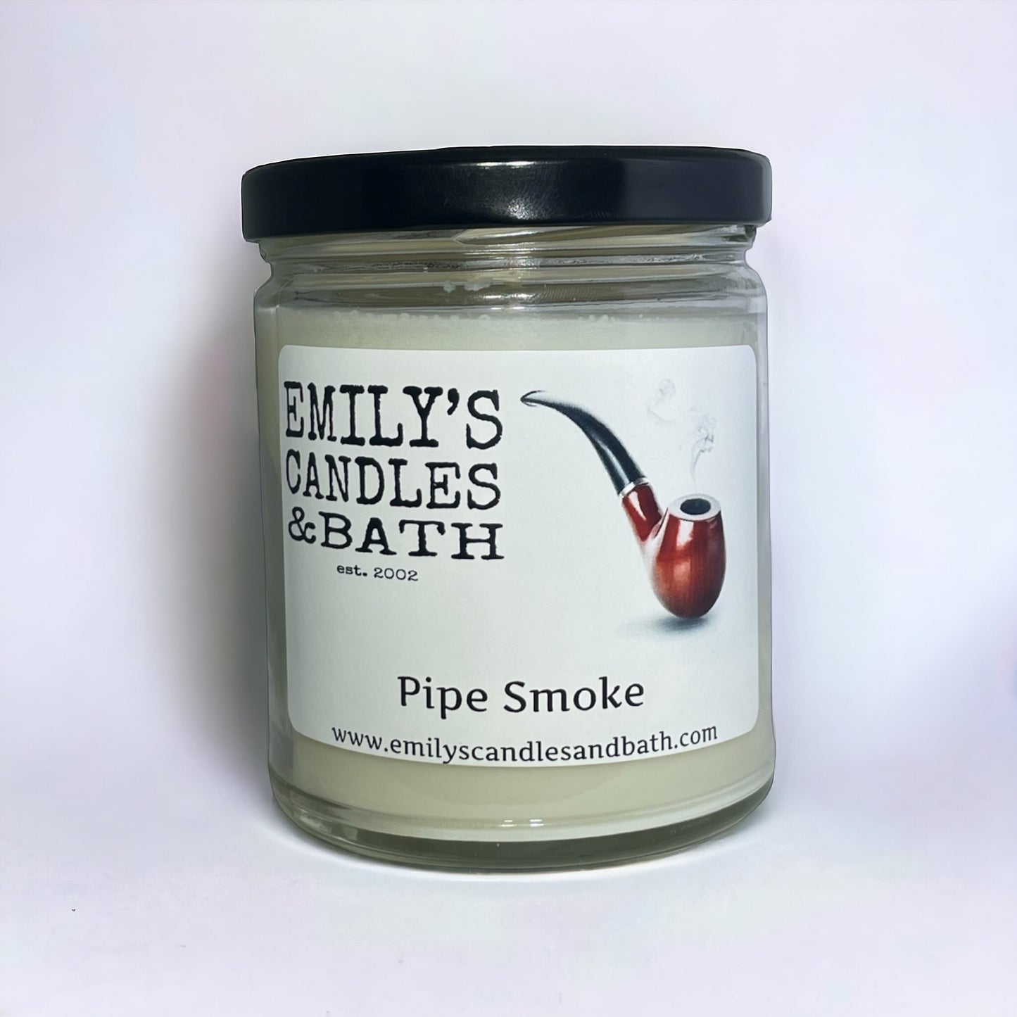 9 Oz Soy Candle Pipe Smoke