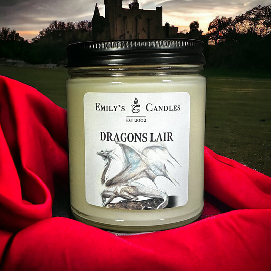 9 Oz Soy Candle Dragon’s Lair