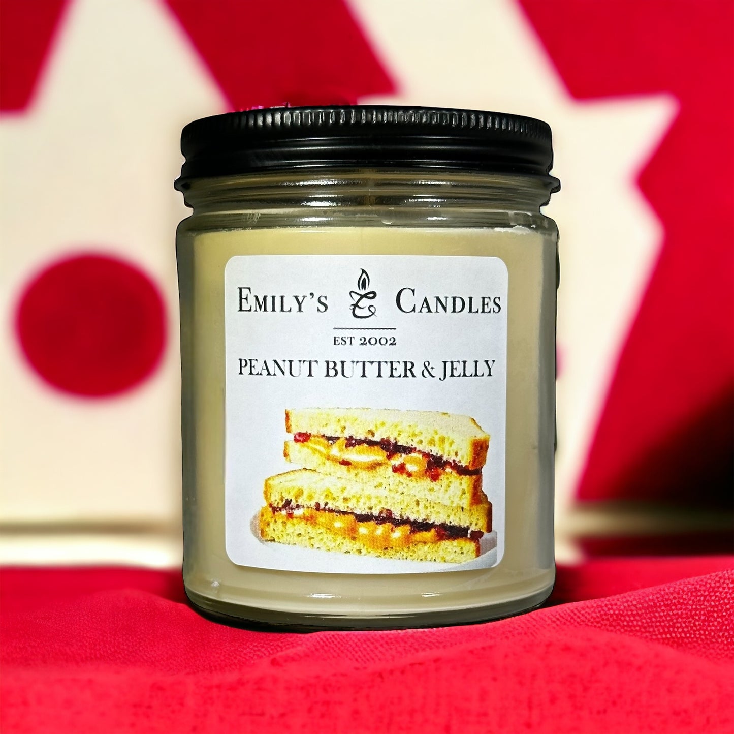 9 Oz Soy Candle Peanut Butter & Jelly