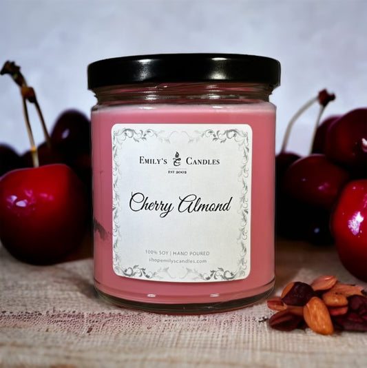 9 Oz Soy Candle Cherry Almond