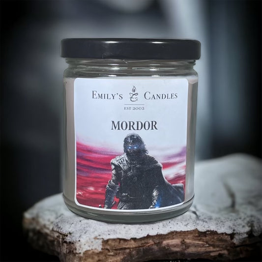9 Oz Soy Candle Mordor
