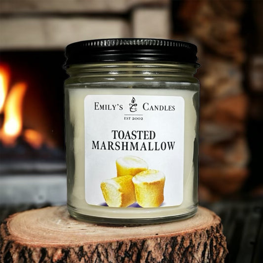 9 Oz Soy Candle Toasted Marshmallow