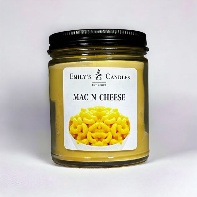 9 Oz Soy Candle Mac n Cheese