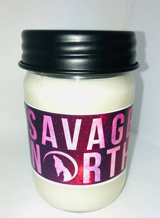 12 Oz "Savage North" Soy Candle Alaskan Wilderness Scent