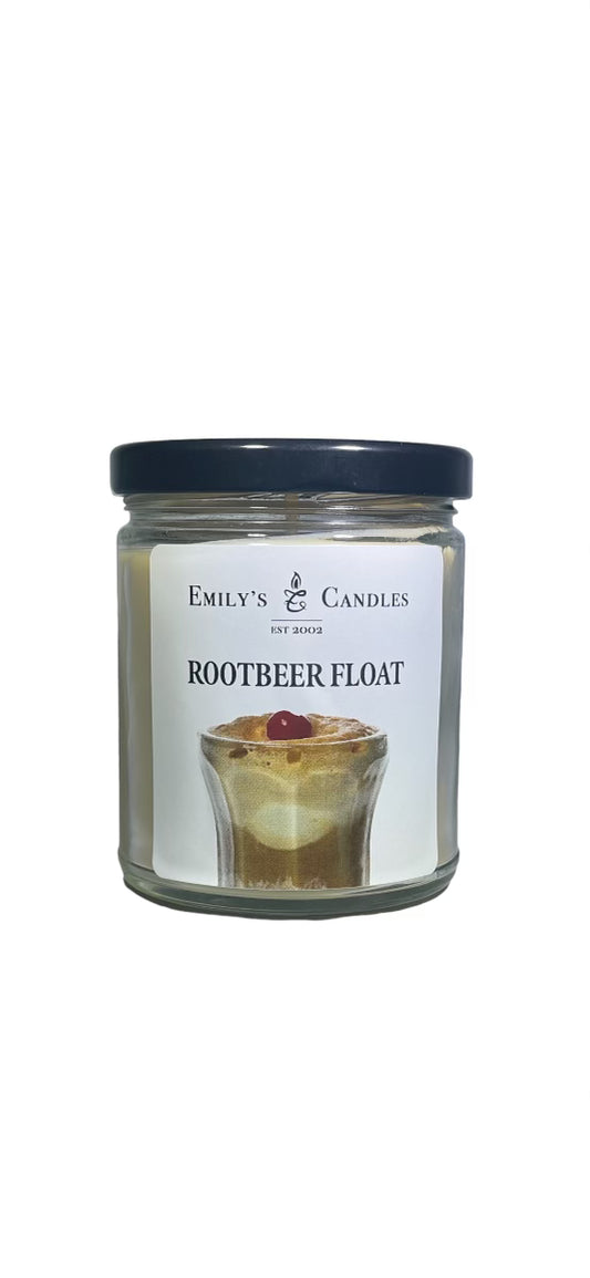 9 Oz Soy Candle Rootbeer Float