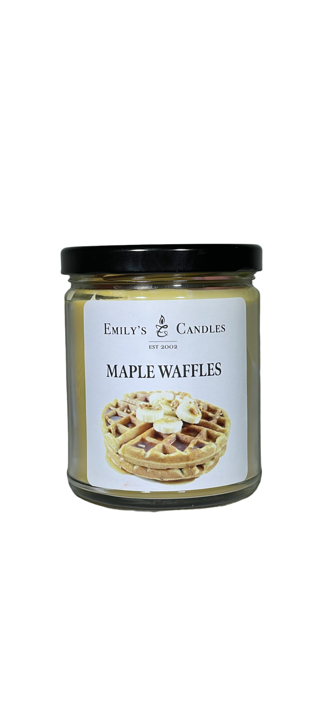 9 Oz Soy Candle Maple Waffles Scent